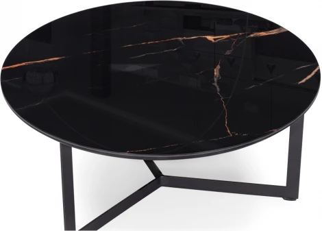 Журнальный столик Woodville Роб D-700 обсидиан / черный 553552