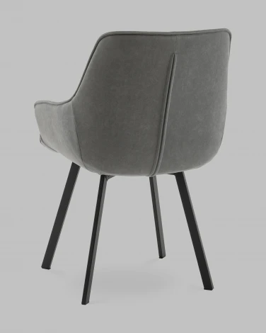 Стул Амальри велюр светло-серый Stool Group арт.УТ000041359