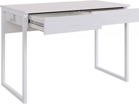 Стол Юниор Mebelson (ЛДСП,Металл/Светлое дерево,Белый) арт.SMU-01.2745