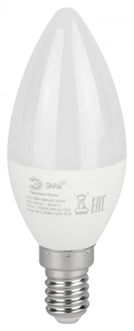 Лампочка светодиодная E14 10W ЭРА LED B35-10W-827-E14 R