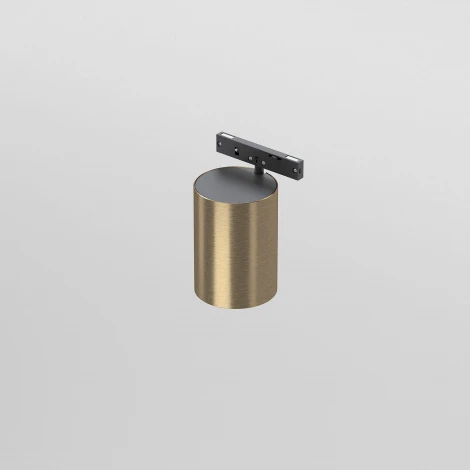 Трековый светильник магнитный Elektrostandard Mini Magnetic 85204/01 9W 3000K латунь/черный (LED, 24V)