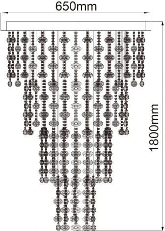 Потолочная люстра Chiaro Бриз 464011016