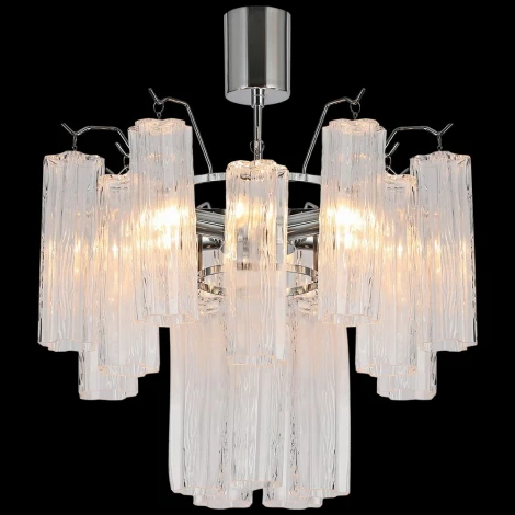 Потолочная люстра на штанге ILLUMICO IL0179-6C-39 CR CL (220V)