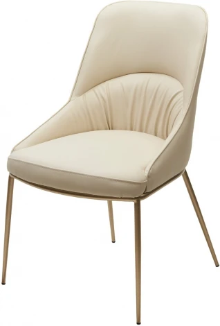 Стул ABRIOLA Milk Ti-02, PU / шампань, ®DISAUR