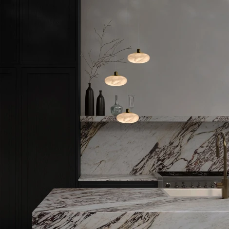 Подвесной светильник светодиодный Loft It Galet 10409/S (220V, на проводе, круглые)