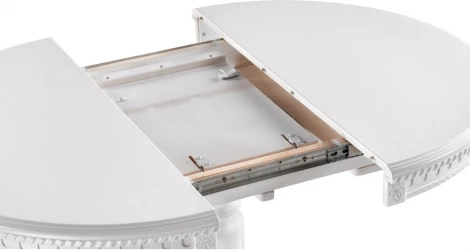 Деревянный стол Woodville Долерит белый 543571