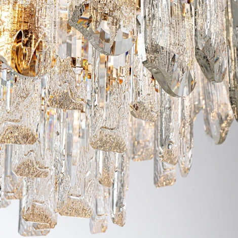 Подвесная люстра хрустальная Modelux MODELUX ML.7083.6 GD