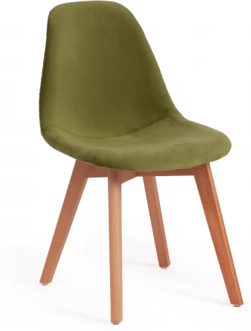 Стул CINDY SOFT (mod. C1021F1) / 1 шт. в упаковке Tetchair (Вельвет,Бук/Зеленый) арт.15844