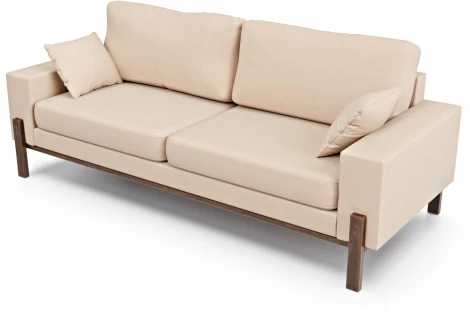 Диван Arsko прямой Хангель велюр молочный