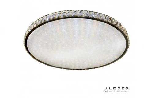 Потолочный светильник круглый iLedex Crystal 16336C/800 CR (220V, пульт управления, круглые)