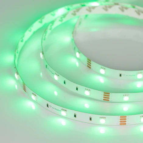 Светодиодная лента RT-B30-10mm 12V RGB (7.2 W/m, IP20, 5060, 5m) (Arlight, Открытый) 010596(2)
