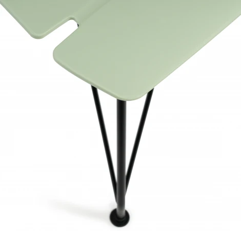 Стул HANSEN (mod. 622N) / 1 шт. в упаковке Tetchair (Пластик,Металл,Экокожа/Черный) арт.20322