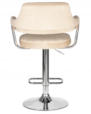 Набор 2 шт стул барный DOBRIN CHARLY (бежевый велюр (MJ9-10))