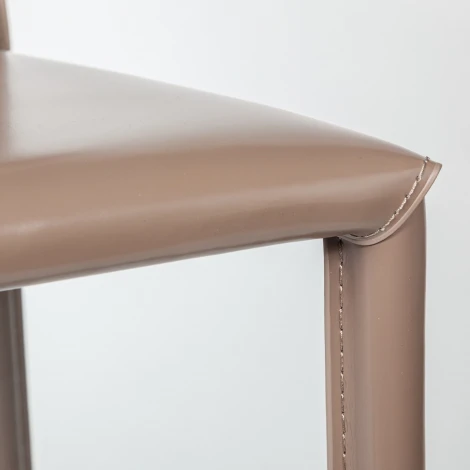 Стул полубарный Top Concept Austin, кожа капучино