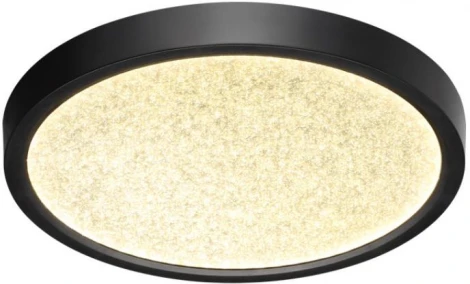 Настенно-потолочный Sonex Omega Black 7662/18L MITRA пластик/белый/черный LED 18Вт 3000/4000K D230 IP20 (круглые)