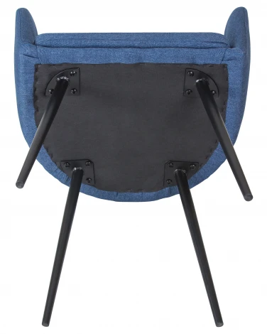 Стул обеденный ALINA (синяя ткань (LAR-106D-21))