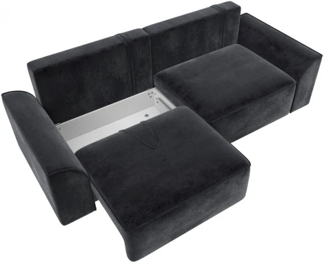 Диван прямой Лига-048 НПБ Лига Диванов (Велюр) арт.128233