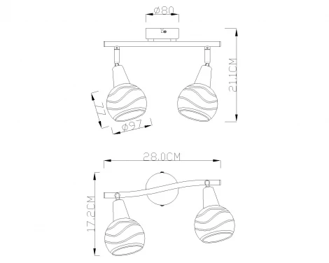 Спот Globo Lara 54346-2