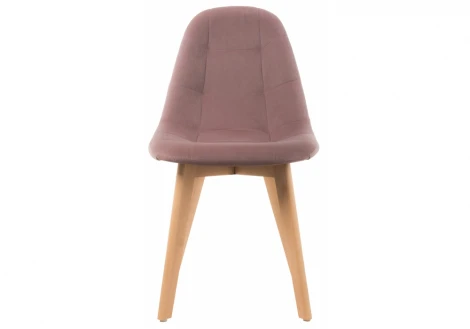 Деревянный стул Woodville Filip light purple / wood 15089