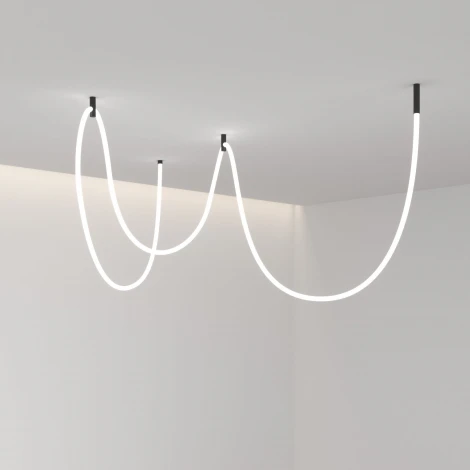 Гибкий неон Elektrostandard 336Led 12W IP20 4200K Full light круглый дневной белый, 8 м (24V 12W 336Led 2835 IP20) без крепежа