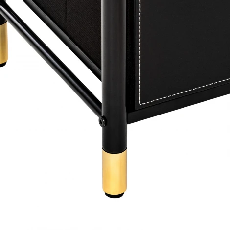 Комод Leset Нирита/Хайди, 6 ящиков, Черный