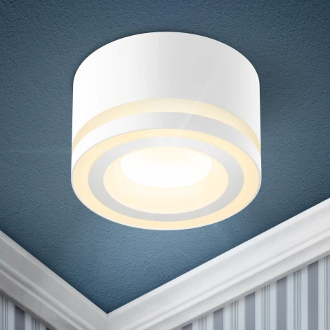 Встраиваемый точечный светильник ЭРА DK113 WH (220V)