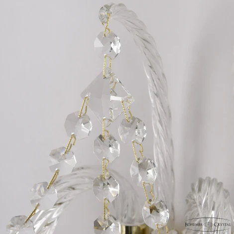 Бра Bohemia AL1611 AL16311B/2/141 WMG (220V, подвески, свеча)