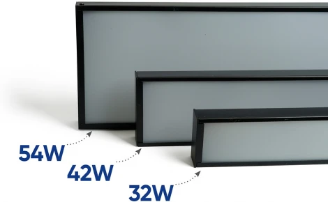 Светильник светодиодный линейный Feron ONE AL4030 48536 42W 4000K черный (220V, на тросе)