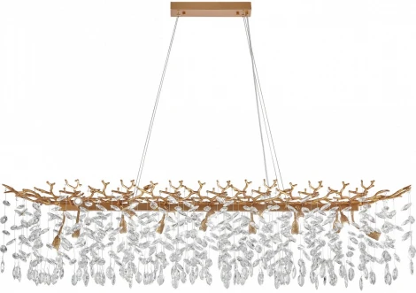 Подвесная люстра хрустальная Arte Milano Milano-2 23210.1500.16.E14.B IB (220V, на тросе)