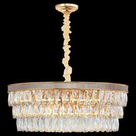 Подвесная люстра ярусная Lussole Lgo Yuma LSP-8183 (220V, на цепи, круглые, IP21)