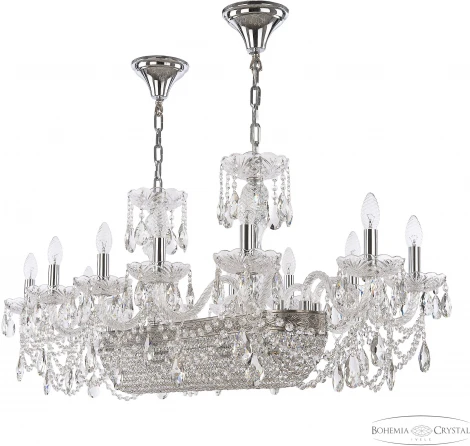 Подвесная люстра Bohemia 1453 1453/12/195/800 Ni