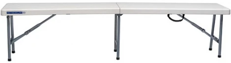 Скамья пластиковая разборная Сатурн 180 серая