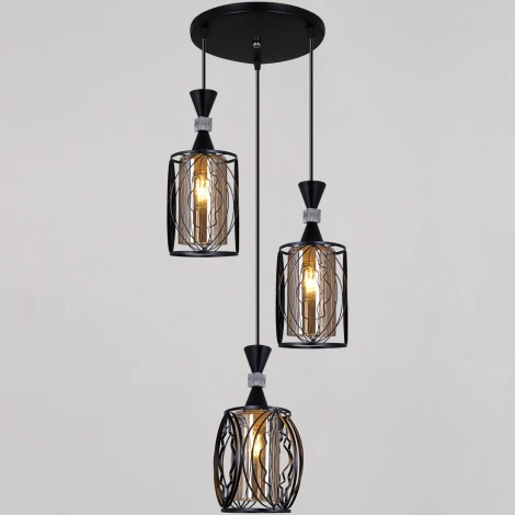 Подвесной светильник Reluce 05366-0.9-03 BK (220V, на проводе)