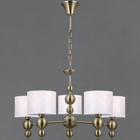 Подвесная люстра ILLUMICO IL0610-5PSQ-25AB ELITE