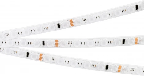 Светодиодная лента герметичная DMX-FLT-PS-S36-23mm 24V RGB-PX6 (20 W/m, IP67, 30deg, 5m) (Arlight, -) 038297
