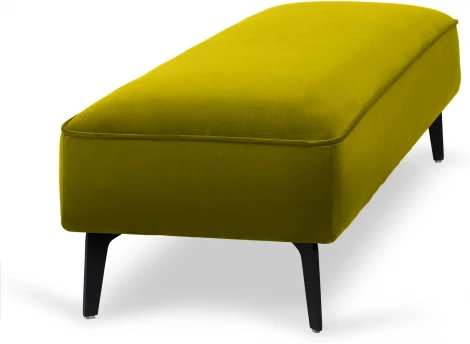 Банкетка Amsterdam ОГОГО (арт.787134), (Ткань,Велюр/Желтый)