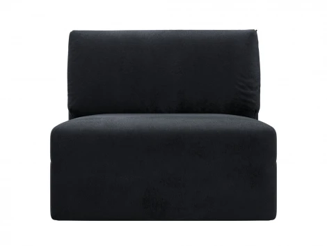 Модуль диван Лига-060 НПБ (ЛДСП,Брус,Фанера,Велюр/Темно-серый) Лига Диванов 129535