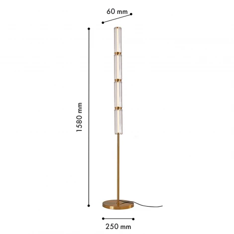 Торшер F-Promo Hexagoni 4777-4F LEDx14W 3000K