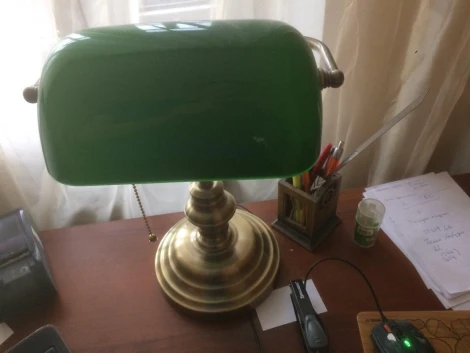 Интерьерная настольная лампа Odeon Light Tres 2224/1T