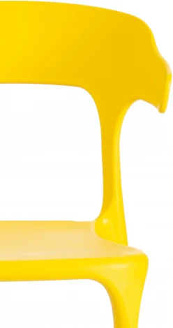 Стул TON (mod. PC36) пластик, 49,5 х 50 75,5 см , Yellow (Желтый) 11 Tetchair 19326