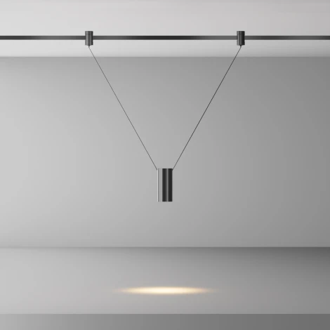 Трековый светильник магнитный 12W 24V Maytoni Focus Led TR157-1-12W3K-B (круглые)