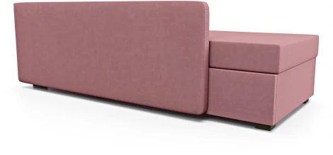 Диван-кровать Arsko Велес Угол правый велюр коралловый