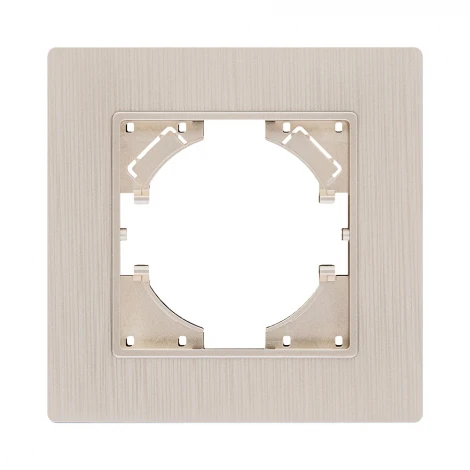 Рамка 1-постовая золотой Kollinger Eleganz Plex EP1GD