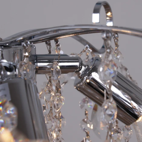 Подвесная люстра хрустальная Reluce 66760-0.4-800 MX CH