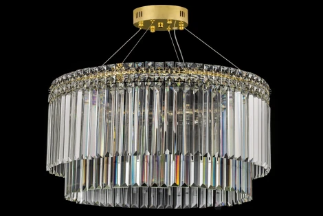 Подвесная люстра Arti Lampadari Ovindoli Ovindoli L 1.5.60.101 G (LED, 220V, на тросе, круглые)