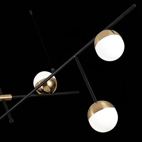 Потолочная люстра на штанге ST Luce Albero SL1507.422.06 (220V, на тросе, шарики)