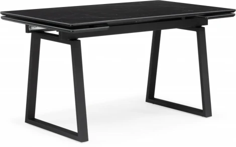 Керамический стол Notta Джек 140(200)х80 черный мрамор shakespeare black / черный арт.612900