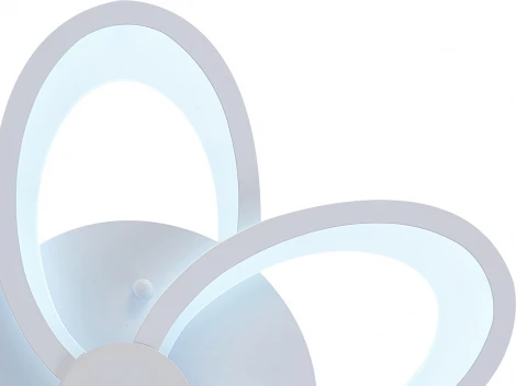 Потолочная светодиодная люстра Natali Kovaltseva Holder LED LAMPS 81173 с пультом ДУ, моб. приложением 100W, белый, LED