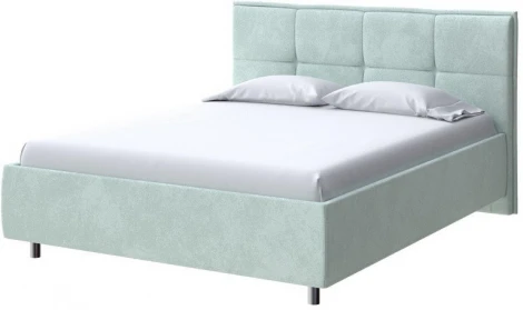 PROxSON Кровать Lino без основания (Ткань: Велюр Casa Мятный) 80x190
