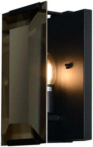 Настенный светильник iLamp Panorama 10090/1W BK (220V, свеча)